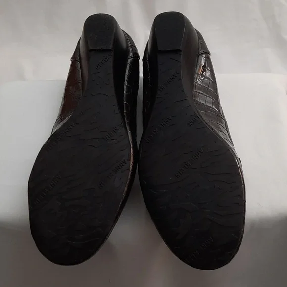 AK Anne Klein Women's Alligator Print Loafers Size 6M - Picture 7 of 11